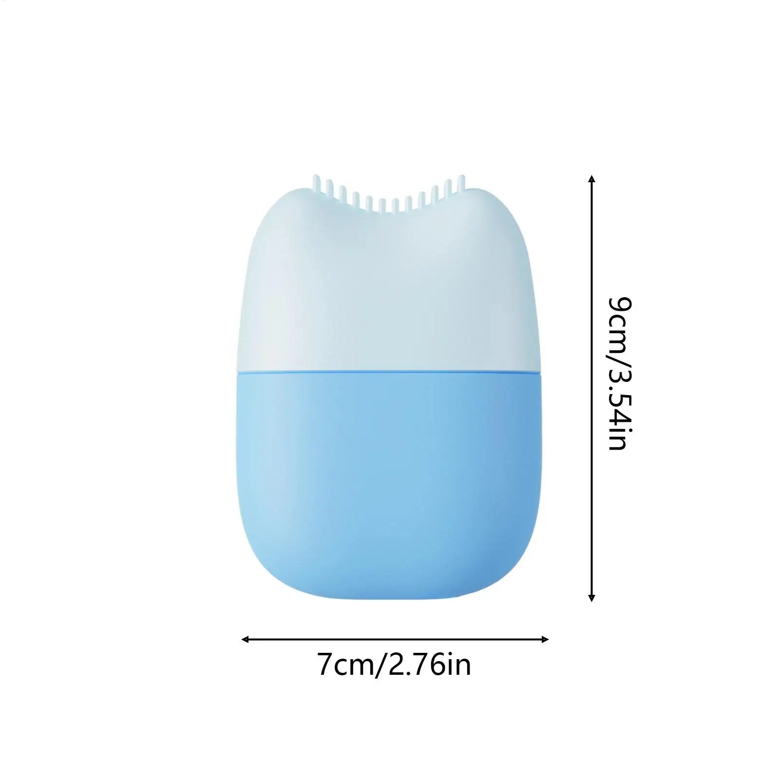 Silicone massage face ice tray Eyes Facial Massager Tool Large Pores Reduction Cooling Face Roller Eliminating facial puffiness Qme