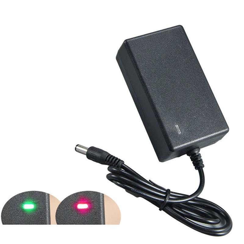 Charger For Lithium Ion 21V 2A Adapter Round Hole Universal Electric Wrench Angle Grinder Electric Saw Lithium Battery Charger. Qme