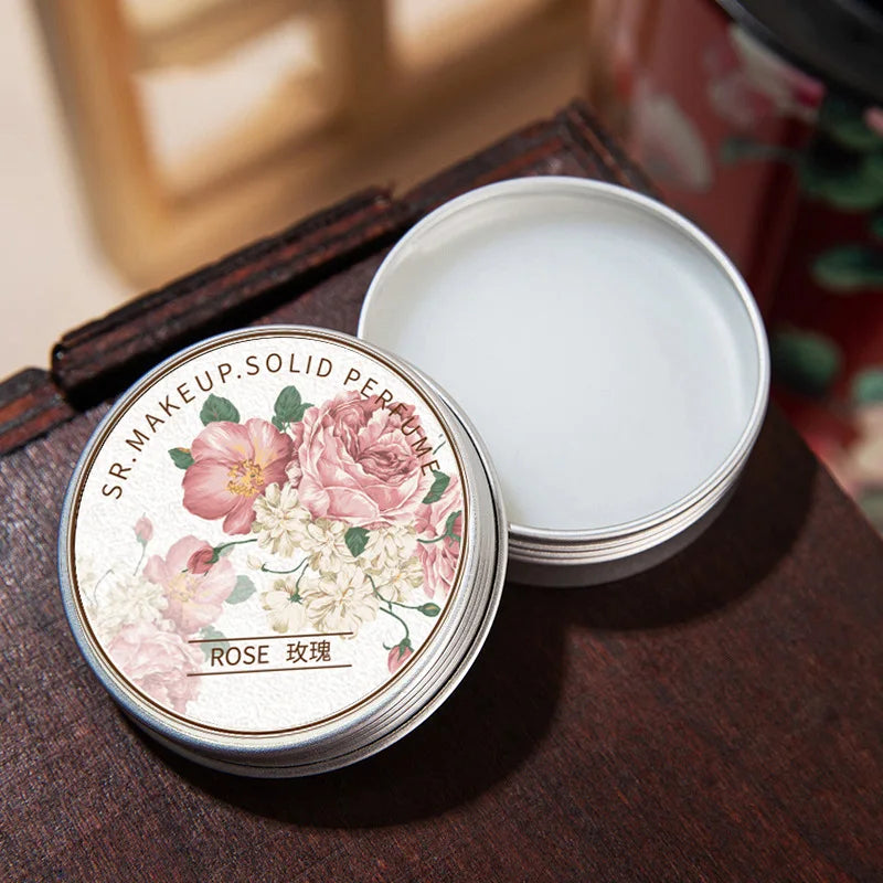 Portable Solid Balm Women Men Refreshing Lasting Fragrance Deodorant Qme
