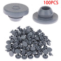 100Pcs Rubber Stoppers Self Sealing Injection Ports For 13mm Glass Bottles Qme 100PCS