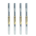 3-6Pcs Kawaii Gel Pen Black/Red/Blue 0.5mm Ink MUJIs Gel Pen Office School Ballpoint Pen Writing Stationery Qme 0.5mm 4 black