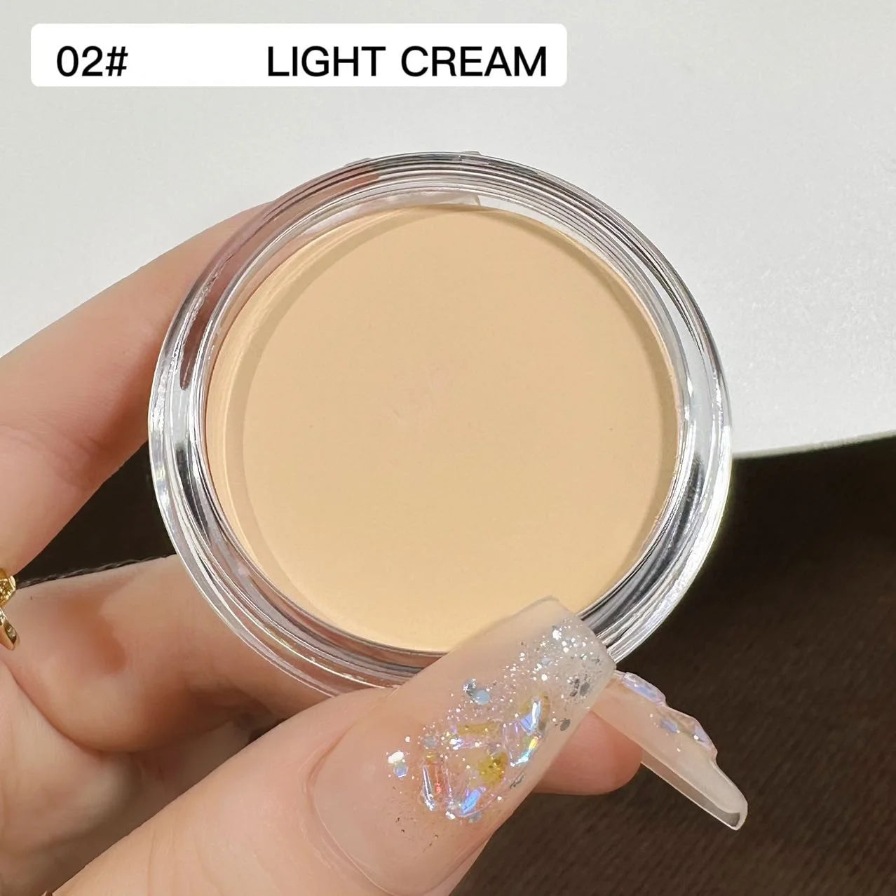 Cool Story Concealer Liquid Waterproof Black Eyes Spot Tattoo Scar Qme 2-LIGHT CREAM