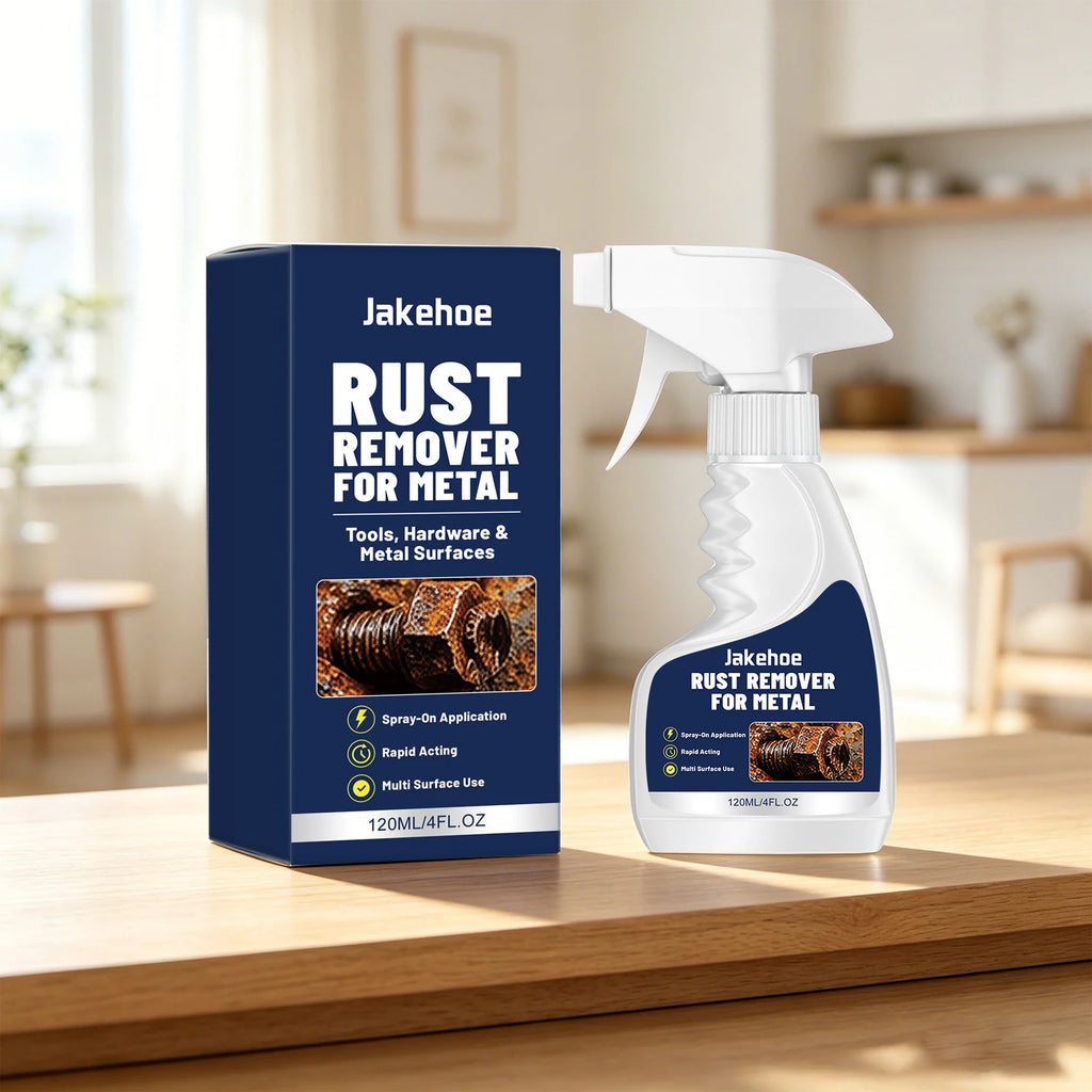 Metal Rust Removing Spray Eliminating Rust Stains Restoring Metal Shine Prevent Rust Fast Acting Daily Metal Surface Maintenance Qme