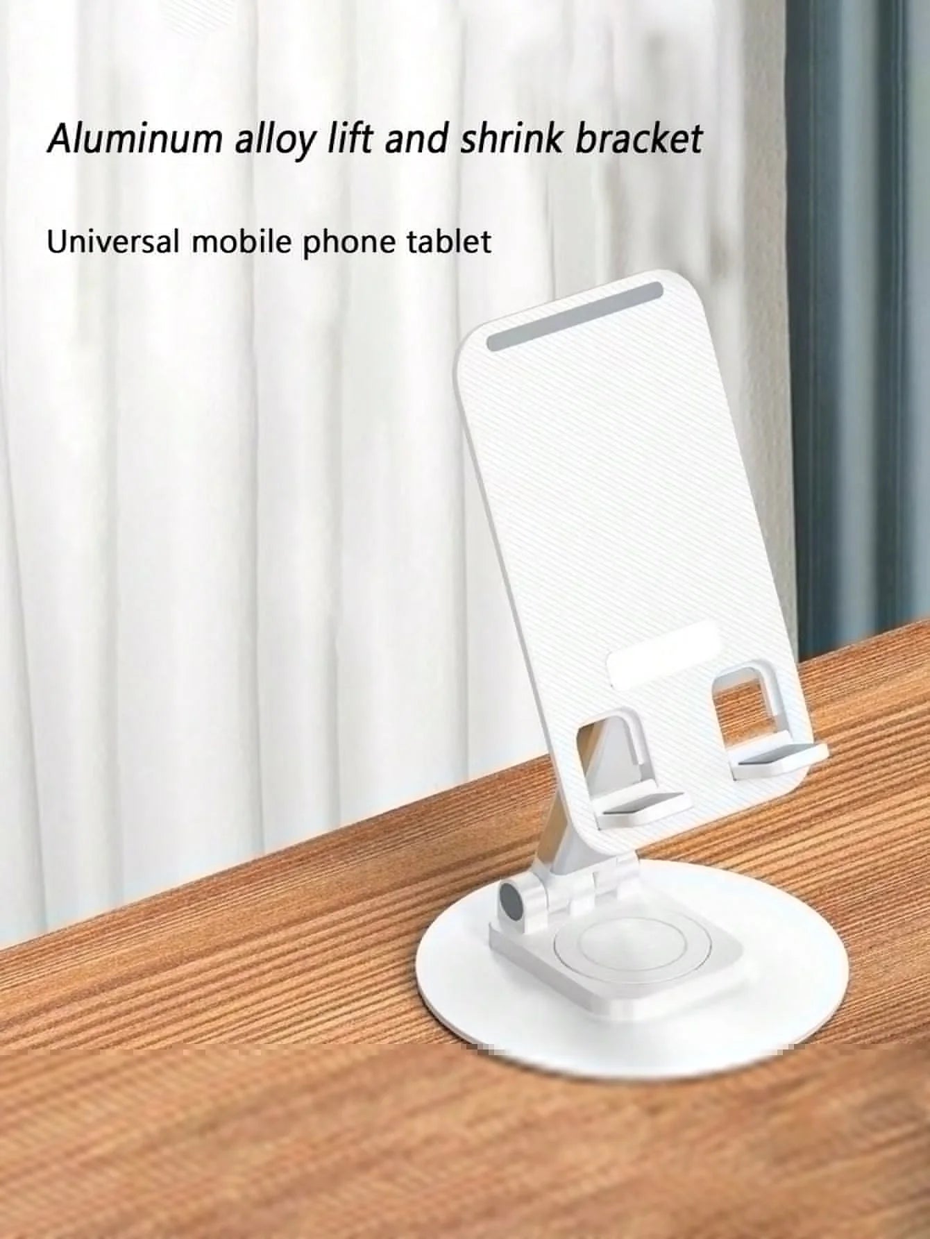360 Rotating Lazy Stand Suitable Watching Dramas Live Streaming Qme WHITE