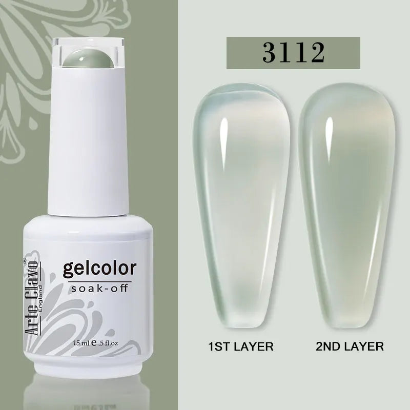 Arte Clavo Red Series Nail Polish Party Colors Gel Varnishes All