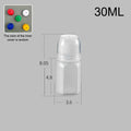 30 60 Mini Squeeze Bottles Ketchup Condiment Sauce Bottle Honey Qme 30ml