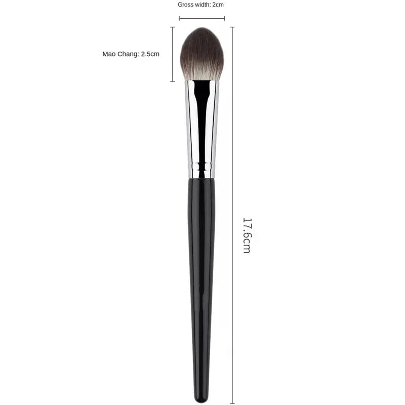 1/2Pcs Peach Heart Blusher Brush Tapered Highlighter Makeup Brushes Contour Make Up Brush Tools for Powder/Cream/Liquid Blush Qme