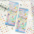 TIANZI 30 sheets/lot Kawaii Japanese Cute Days Series Die Cutting Coil Sticker Book DIY Scrapbook Stationery Decoration ﻿Kit Qme 2A