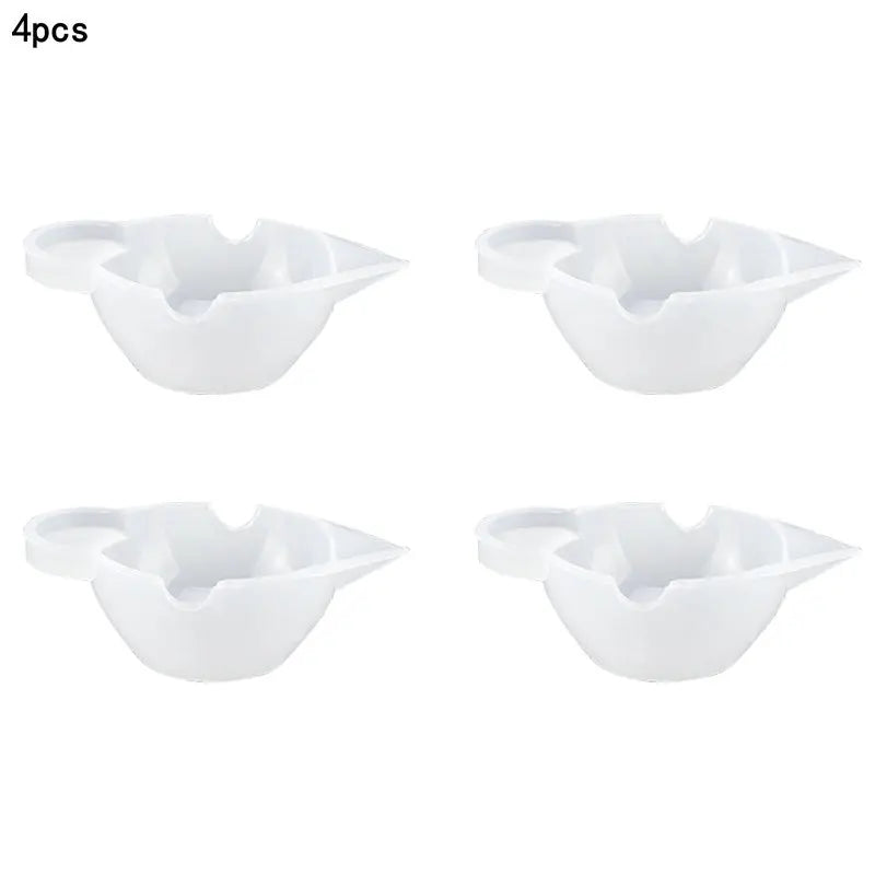 Epoxy Resin Tools Silicone Pad Measuring Cups Beaker Disposable Stirring Stick Rods Spoons Gloves For Jewelry Making Accessories Qme 5