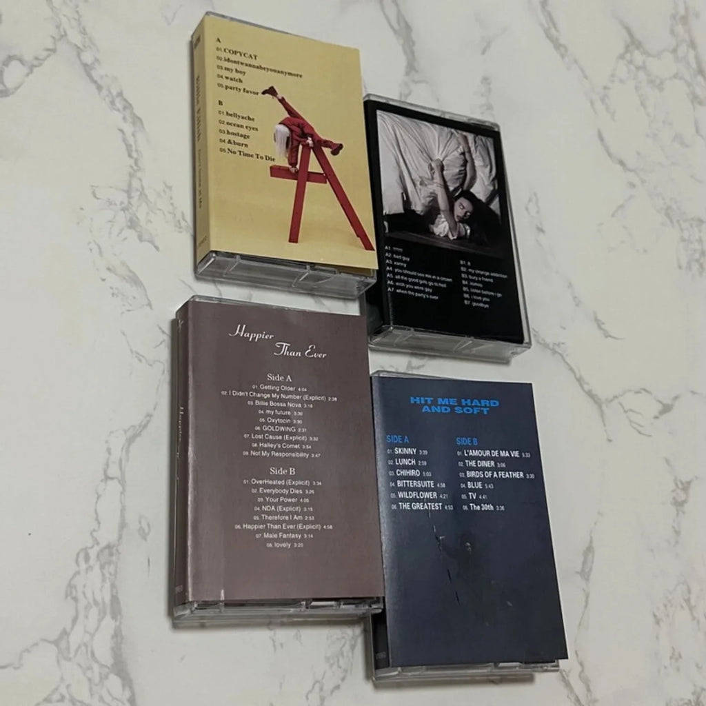 New-Generation Pop Aesthetic Milestone 4-Album Complete Cassette Set,Set or Single Available，From Debut EP To Latest Work Qme