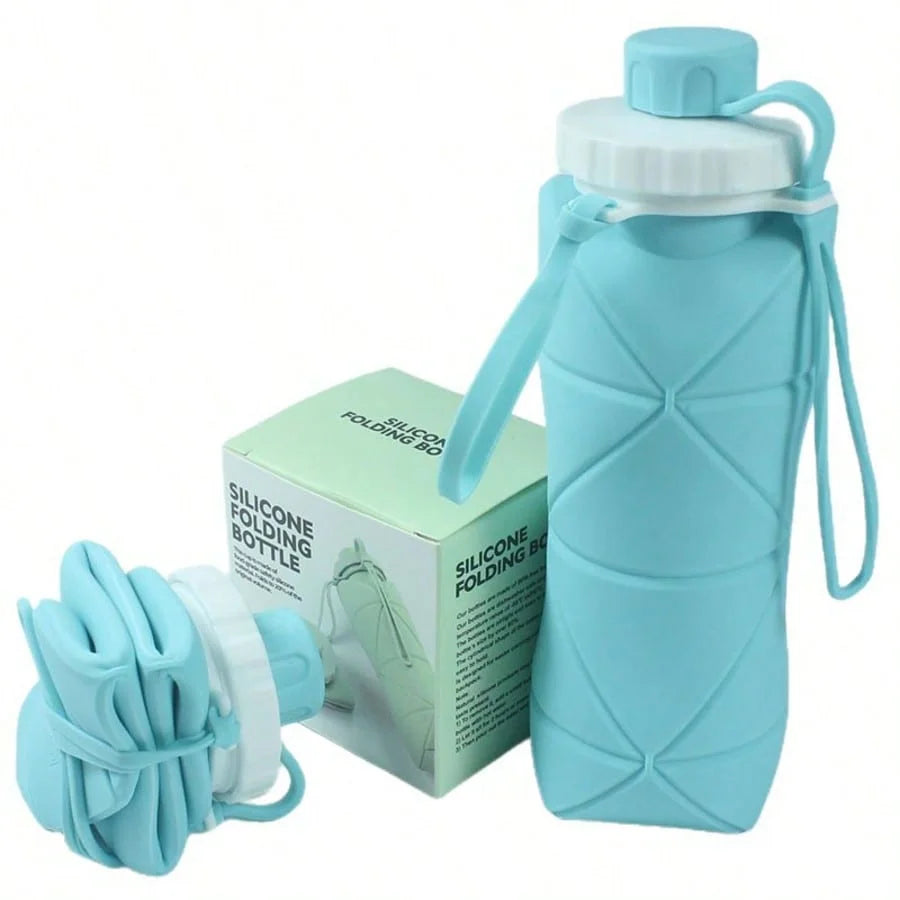 Flexible Collapsible Drinking Mug Big Capacity Outdoor Portable Sport Qme