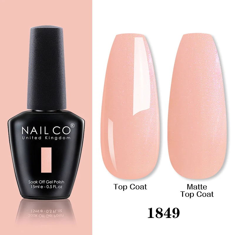 NAILCO Springsummer Hybrid Gel Nail Polish Semi-permanent UV Varnish