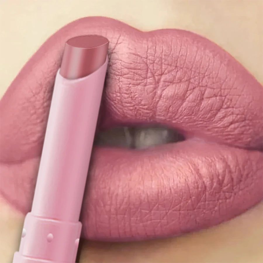 15 Cigarette Velvet Matte Waterproof Lipstick Long-lasting Lip Gloss Qme
