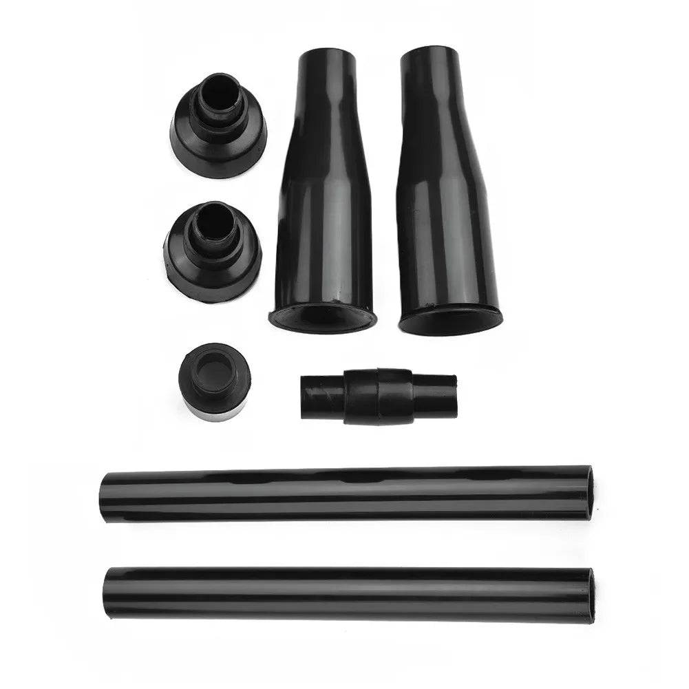 8pcs Fountain Nozzles Head Black Home Multi Functional Garden Water Pumps Plastic Aquariums Fish Tanks Ponds Pools Accessories Qme