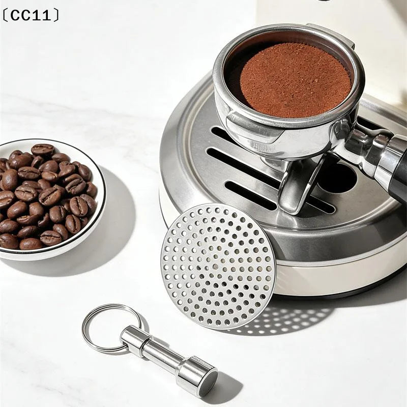 Espresso Puck Screen Magnetic Iron Accessories 51 55 Coffee Filter Qme