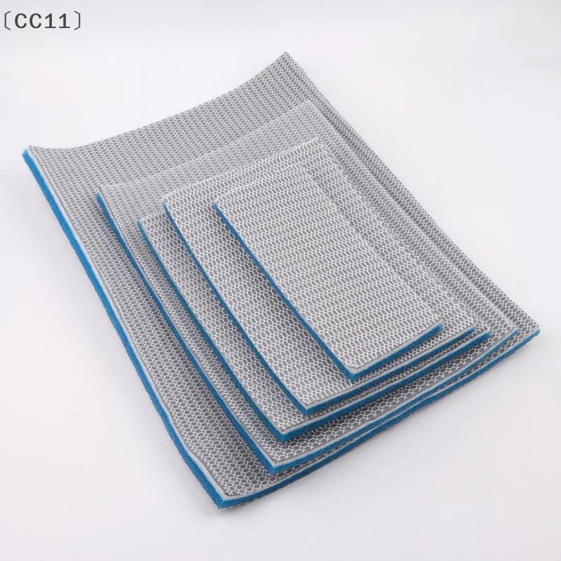 CC111Pcs Aquarium 8D Filter Sponge Fish Pond Tank No Glue Foam Qme