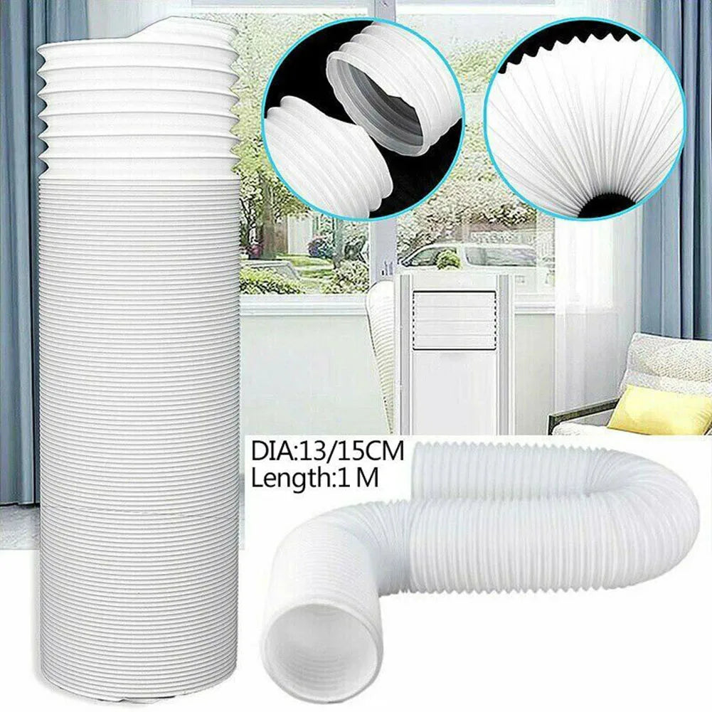 Flexible Air Conditioner Duct Extension For Exhaust Pipe Replacement Suitable For Portable AC Units And Industrial Ventilation Qme