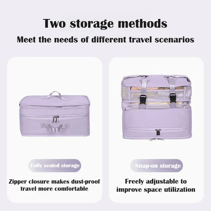 Portable Travel Hanging Organizers Multilayer Clothes Underwear Qme