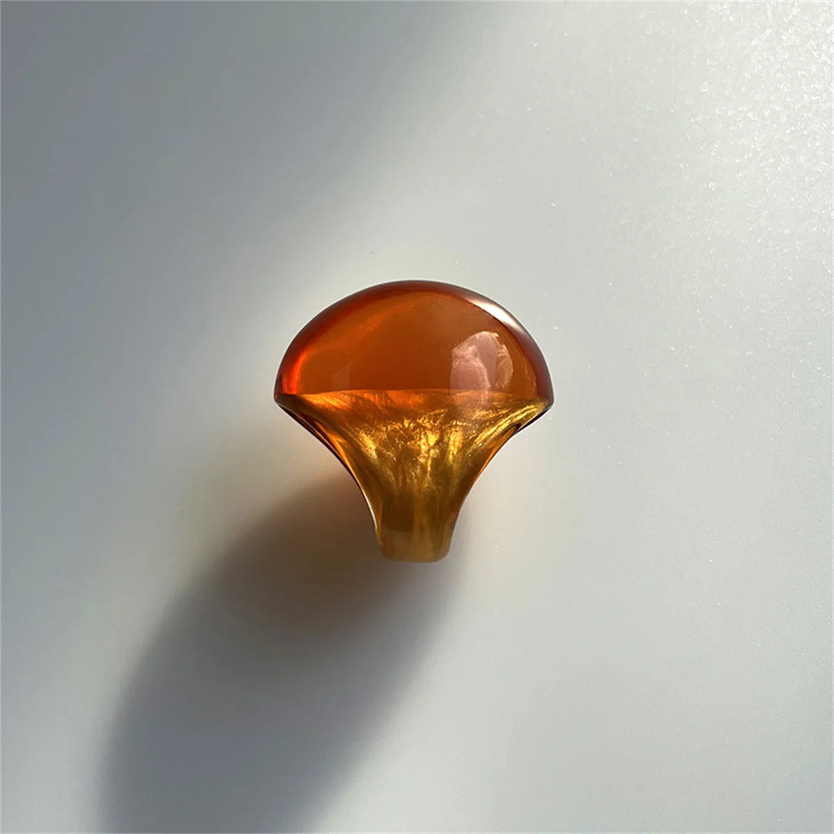 Cute Y2k Transparent Resin Chunky Large Rings Geometric Oval Wide Vintage Jewelry Gift for Women Girls New Ins Hip Hop Rings Qme zhuguangcheng China Mainland 7