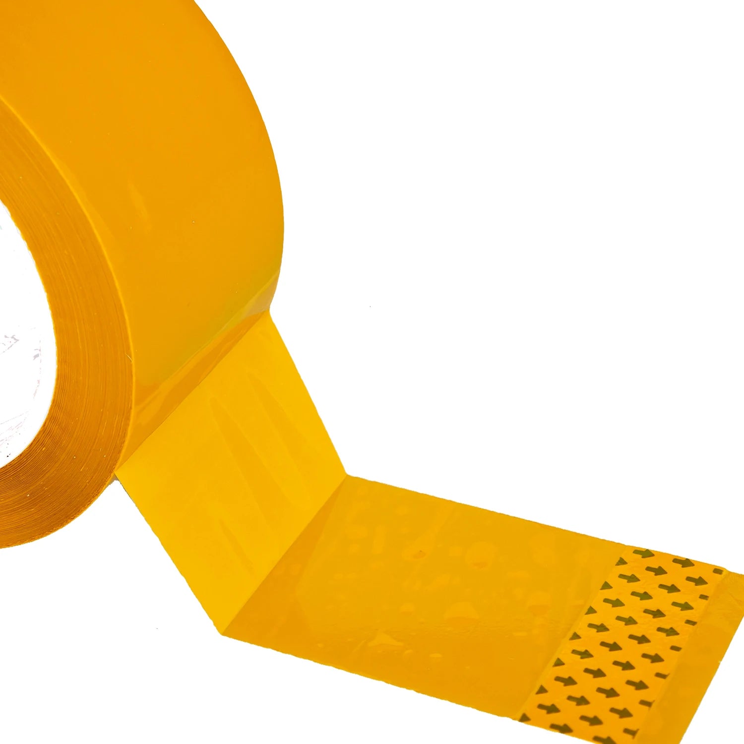1Pc 100y Yellow Packing Tape Silence Low Noise Carton Sealing Tape for Shipping Moving Boxes Sealing & Packaging Superior Hold Qme