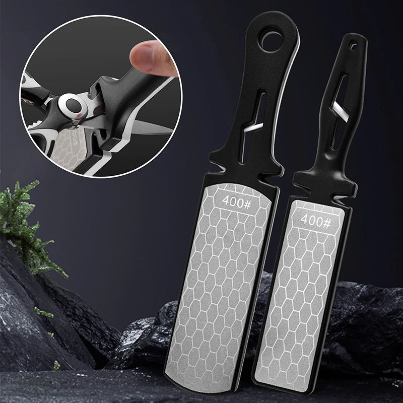1 Knife Sharpener Diamond Bars 400 1000 Grit Kitchen Knives Tungsten Qme