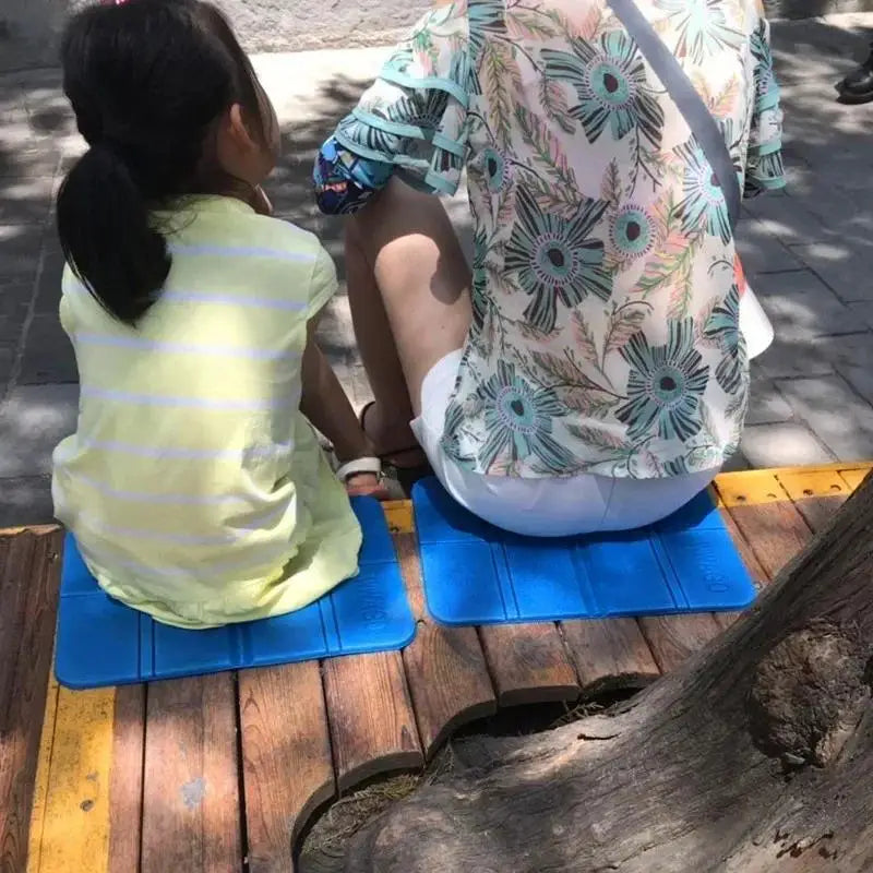 8 Color Portable Single Pad Outdoor Folding Pad Seat Cushion Picnic Mat Waterproof Moisture-proof EVA Household Products Qme