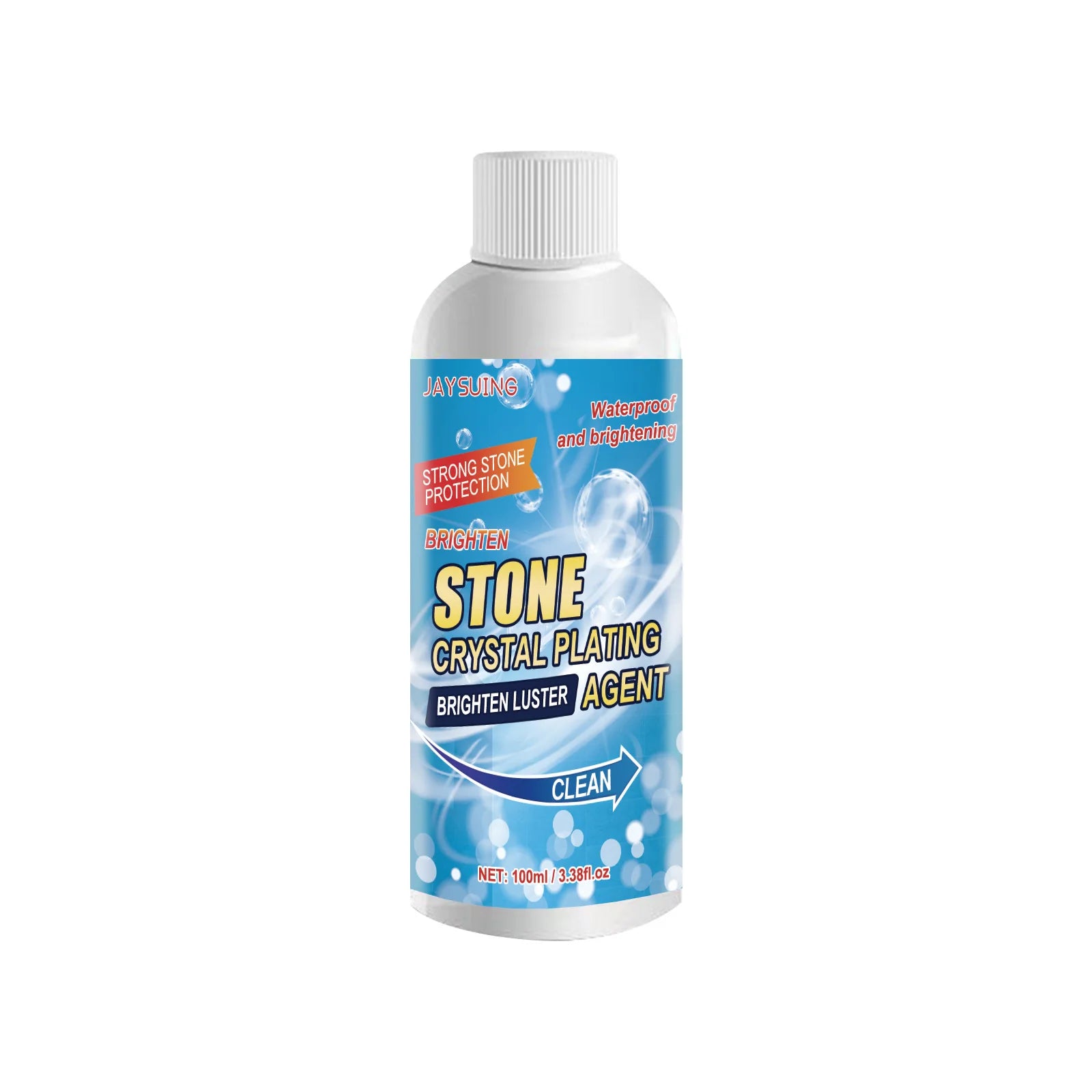 Stone Crystal Plating Agent Stonework Polishing Coating Marble Quartz Tile Anti-Corrosion Scratches Repair Stone Stain Remover Qme 100ml