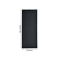 Silicone Soap Dispenser Tray Bathroom Vanity Storage Tray for Dish Soap Sponge Perfume Candle Countertop Storage Tray 2 Sizes Qme S-BLACK
