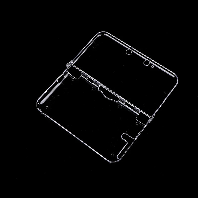 Clear Crystal Cover Hard Shell Case 3DS XL LL N3DS Qme