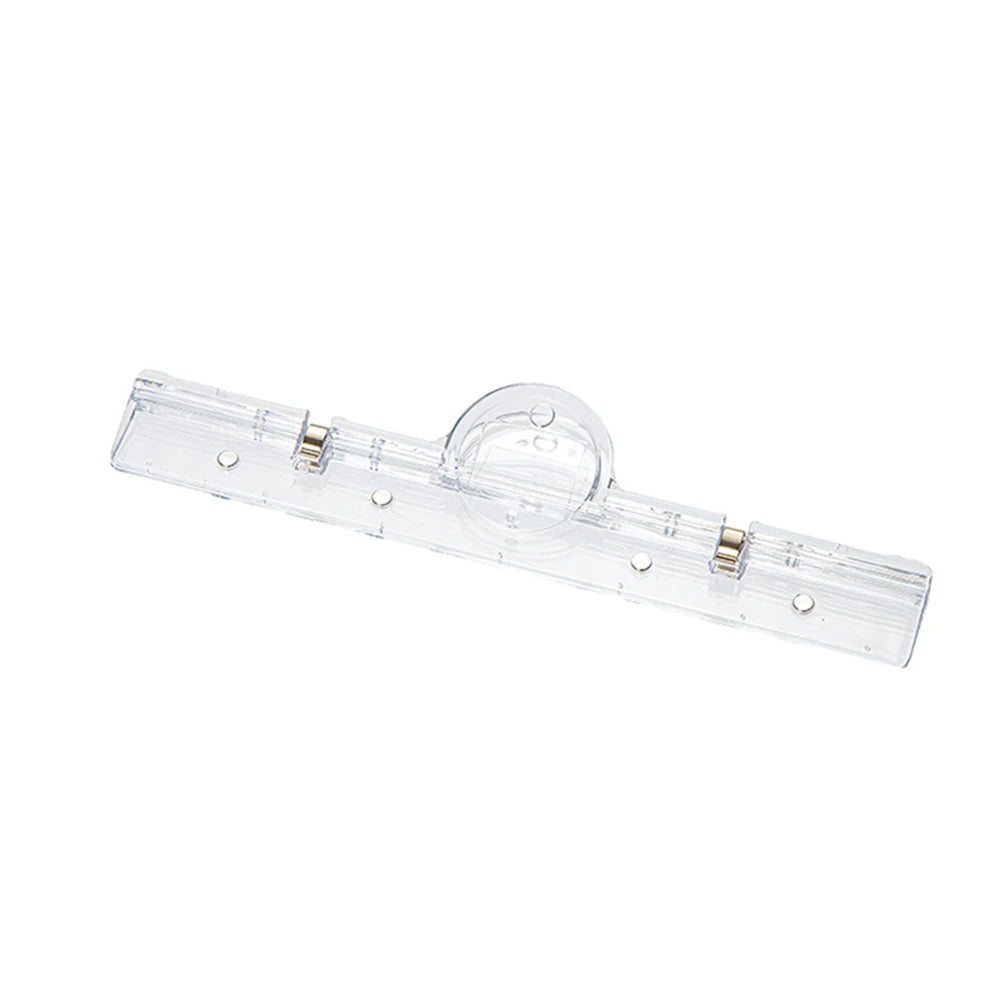 Transparent Clip Stationery Folder Paper Folder Blackboard Book Clip A4 White Board Magnetic Clip Qme 2PCS