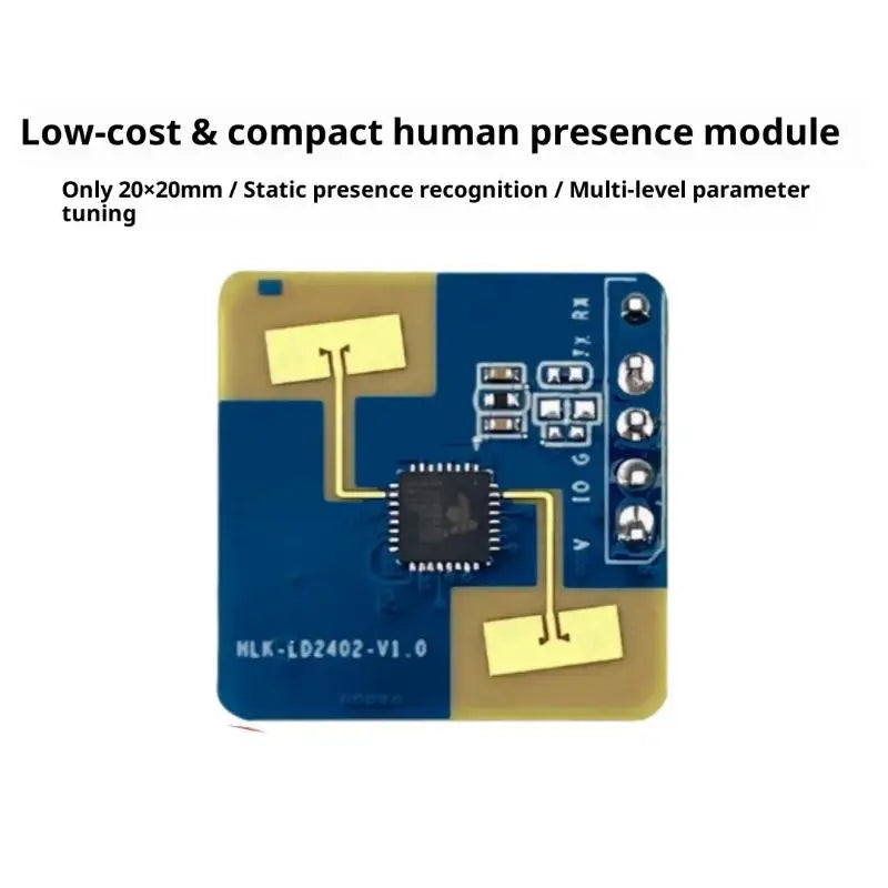Get 1 HLK-LD2402 AIoT Millimeter Wave Sensor Equipped GPIO UART Qme
