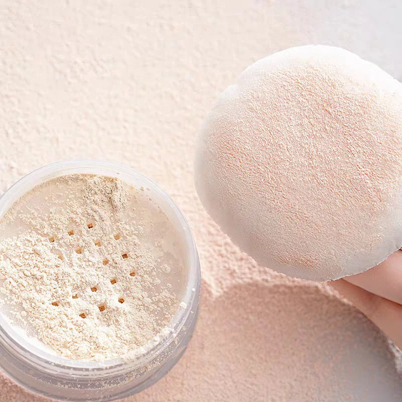 Professional Round Shape Facial Face Body Powder Foundation Puff Qme