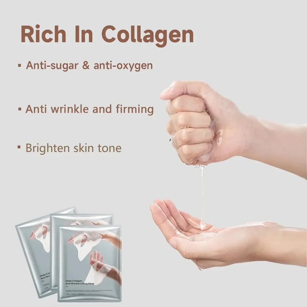 Deep Collagen Anti Wrinkle Lifting Mask Face Overnight Firming Qme