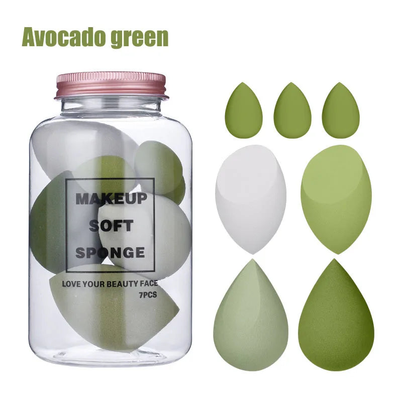 Makeup Sponge Face Beauty Cosmetic Powder Puff Foundation Cream Qme Green China Mainland