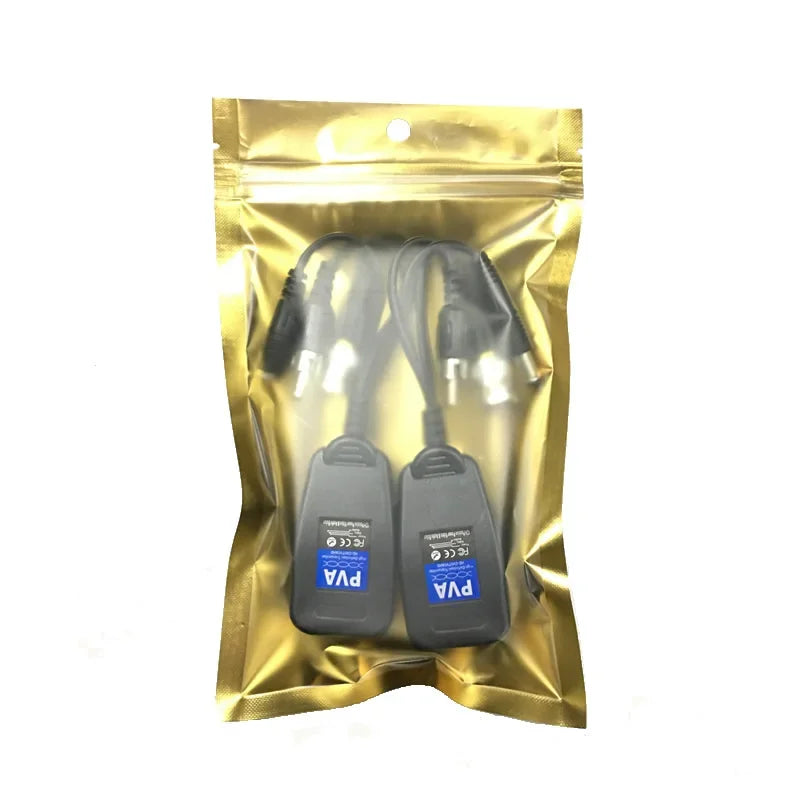 Anpwoo 205PVA 200M Range For HD CVI/AHD/TVI Twisted BNC CCTV Passive Transceivers Cat5 CCTV UTP Video Balun IPC For 2MP 3MP 4MP Qme