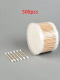 Boxed Double-headed Cotton Swabs Buds Household Makeup Remover Ear Qme 1 box