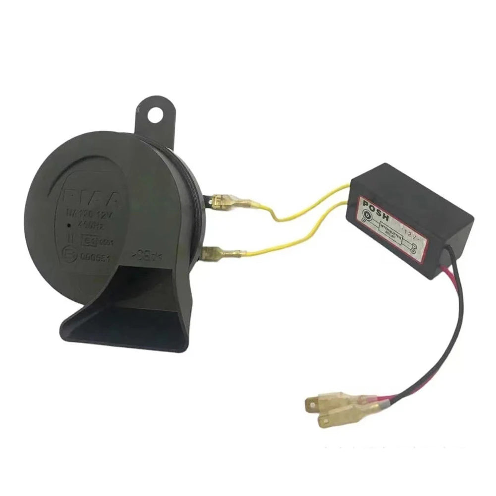 12V Horn Auto Speaker Signal Relay Horn Relay Electric Snail Horn Relay for Making Horn Sound Disconnect Breaker Qme