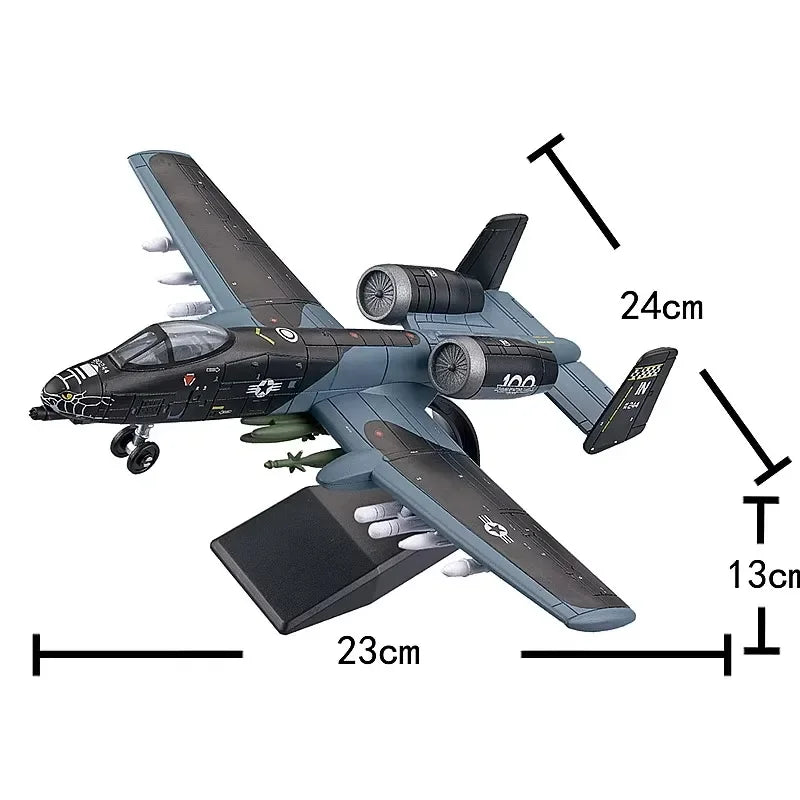 Military Series Building Blocks A-10 Thunderbolt II Support Attack Aircraft Model F14 Tomcat Fighter Toys Kids Boy Birthday Gift Qme