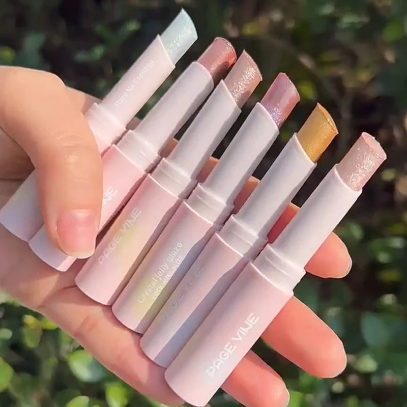 6-Color Super Flash Eyeshadow Stick Hydrating Jelly Texture Pearly Diamond Shadow Shimmer Brightening Contouring Shiny Makeup Qme