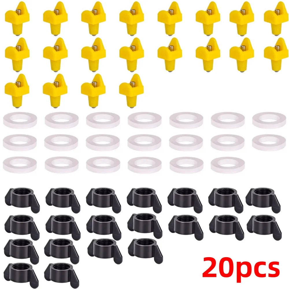 10-50pcs Chicken Automatic Water Dispenser Is Easy To Install and Not Prone To Water Leakage Poultry Automatic Water Dispenser Qme 20pcs