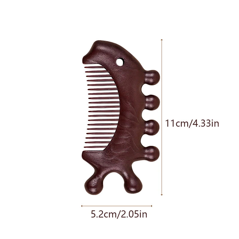 Experience Effective Hair Treatment Sandalwood Whale Combs Scalp Qme