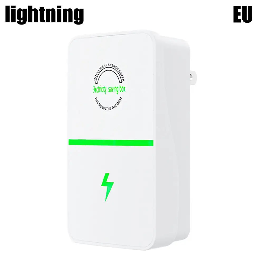 Home Pro Power Electricity Energy Saver US/UK/EU Stable Voltage Electricity Plug Household Stable Voltage Device Qme E