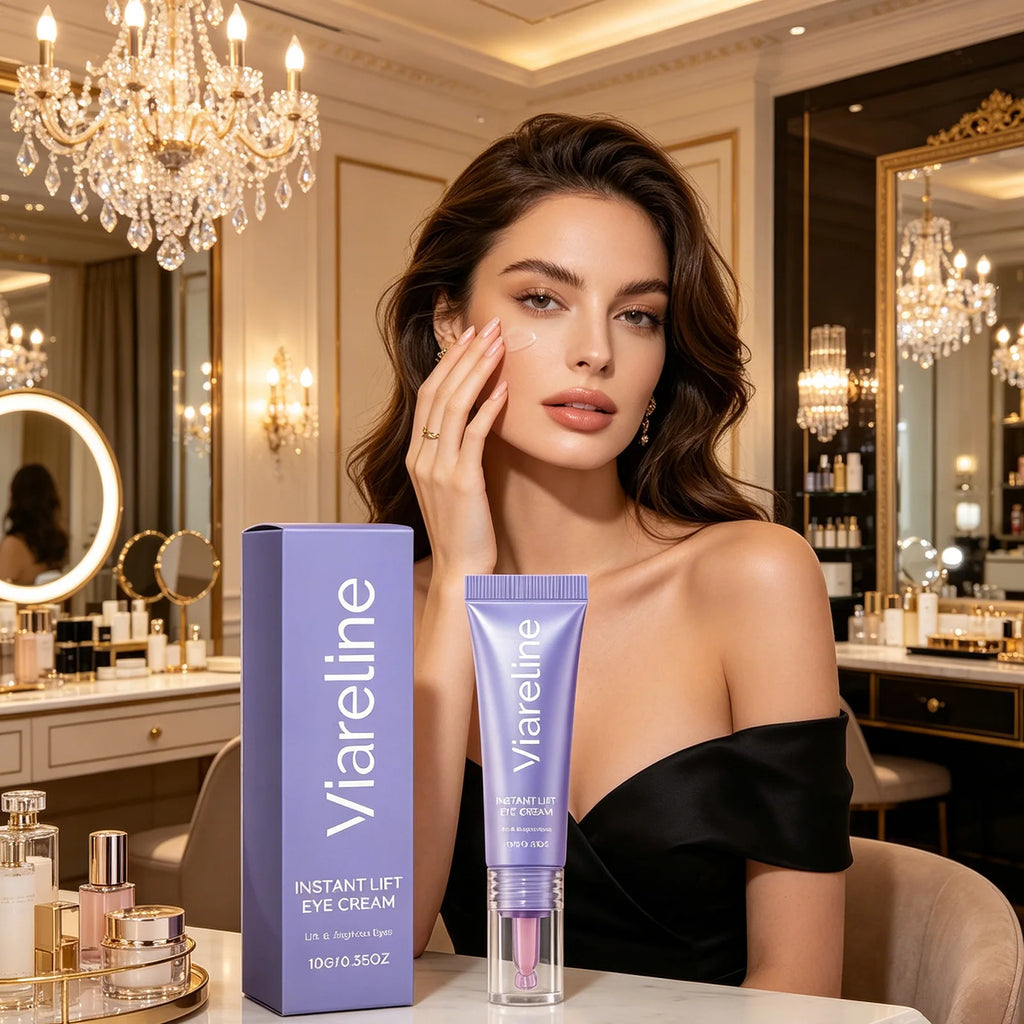 Viareline Instant Lift Eye Cream Anti-wrinkle Fade Fine Lines Qme
