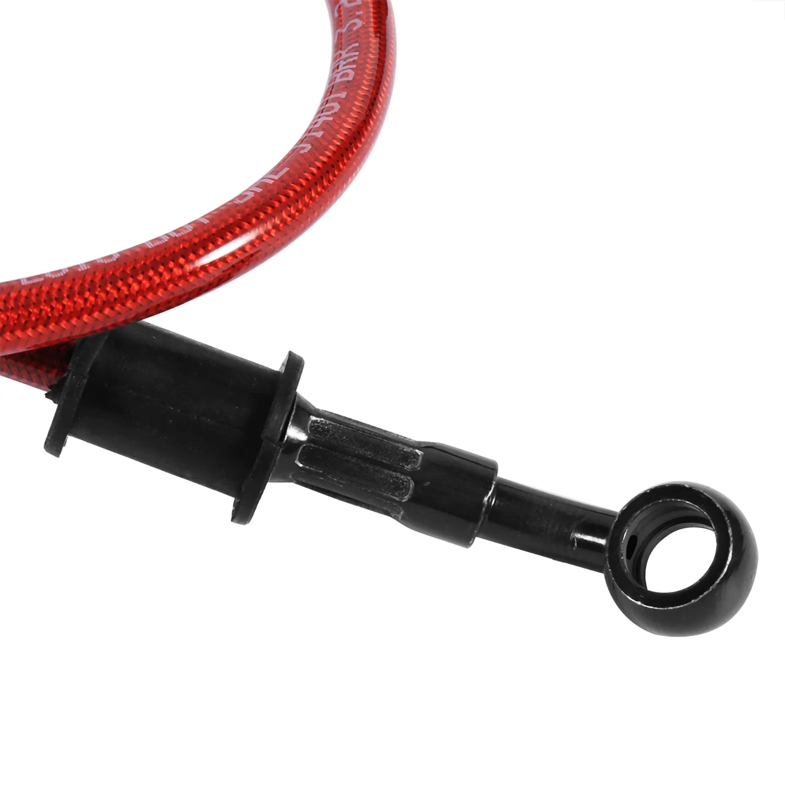 50cm ‑ 120cm Motorcycle Braided Steel Brake Oil Hose Line Pipe Colorful Brake Oil Hose Brake Line Pipe Line Pipe Qme