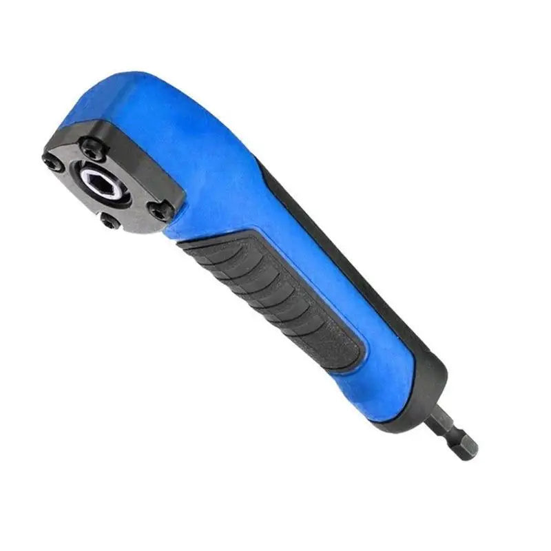 1/4 Inch Hex Right Angle Drill Adapter 90 Degree Extension Socket Holder Magnetic Screwdriver Bit Driver Attachment Tool Qme A