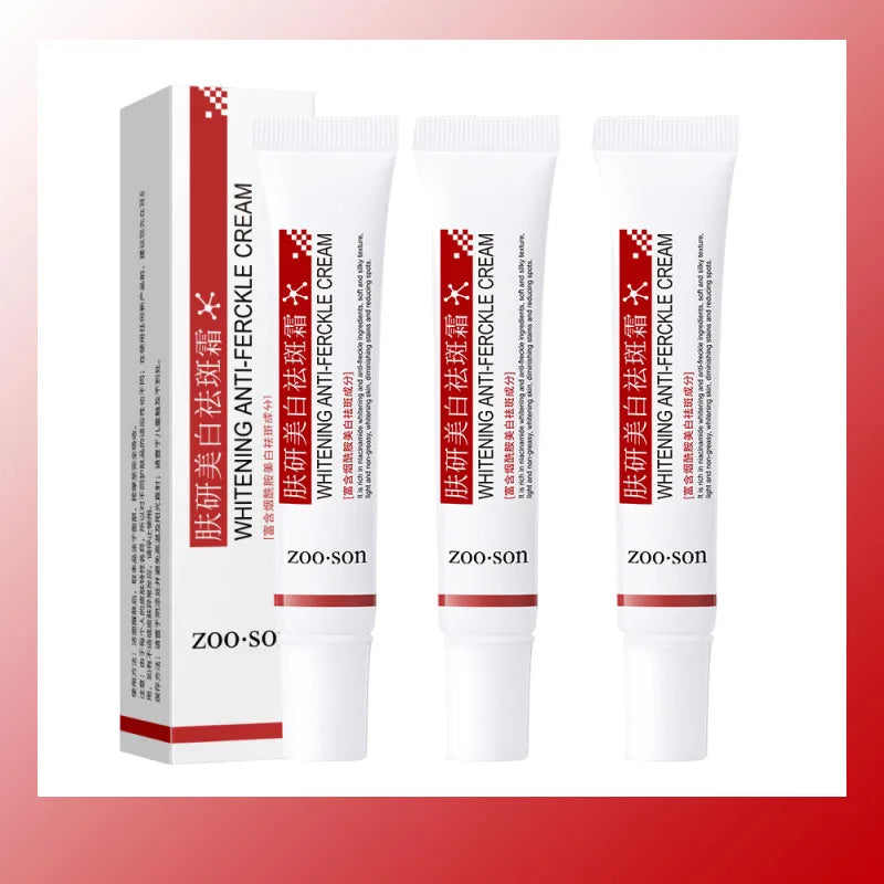 Whitening Freckle Cream Remove Dark Spots Anti Freckle Face Creams Niacinamide Fade Pigmentation Melasma Brighten Skin Care 20g Qme 3pc