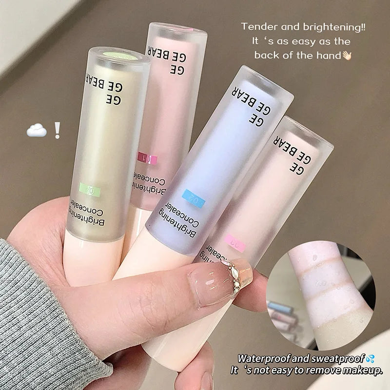 Gege Bear Brightening Concealer Moisturizing Brightens Dullness Qme
