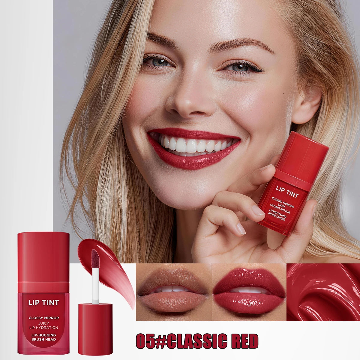 6 Colors Matte Velvet Lip Gloss Waterproof Non-stick Cup Long Lasting Moisturizing Lipstick Full Hydrating Lip Tint Daily Makeup Qme 9911-5