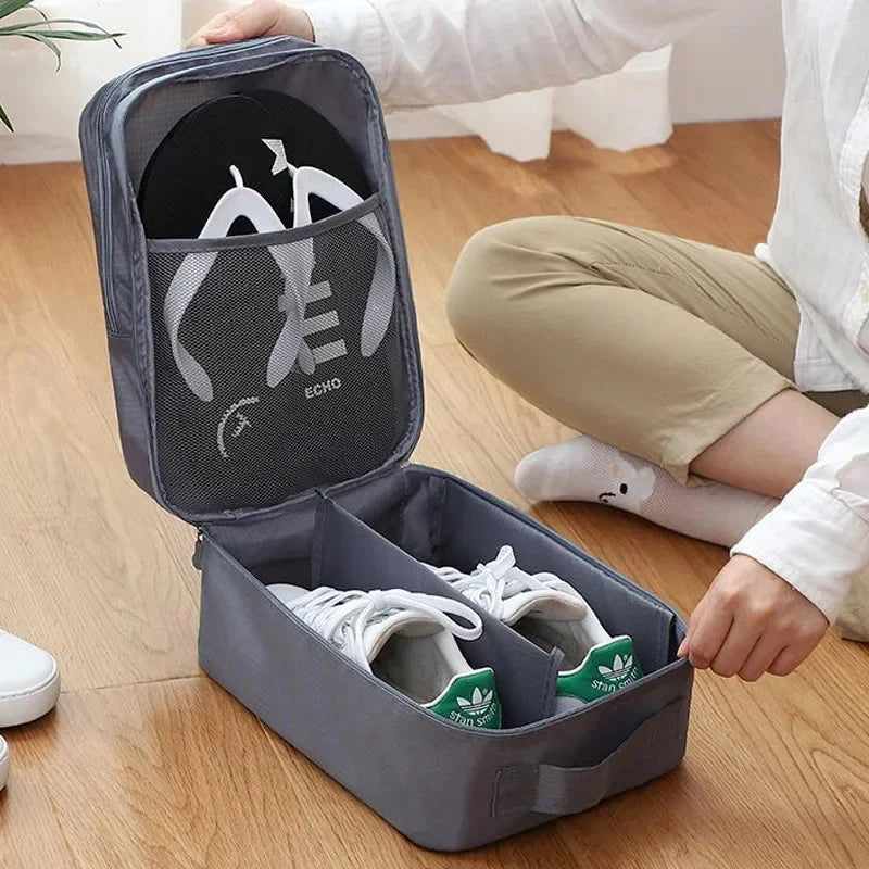 High Quality Portable Travel Shoe Bag Underwear Clothes Bags Shoe Organizer Storage Bag Multifunction Travel Accessories Qme