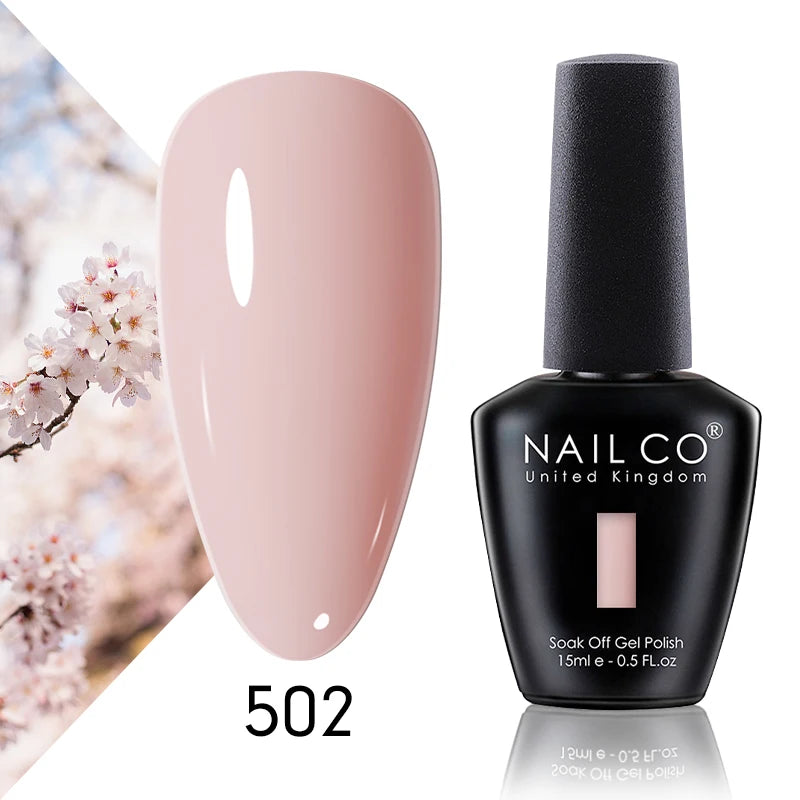 NAILCO 131 Colors Nail Gel Polish Off LED Semi Permanant Art Hybrid